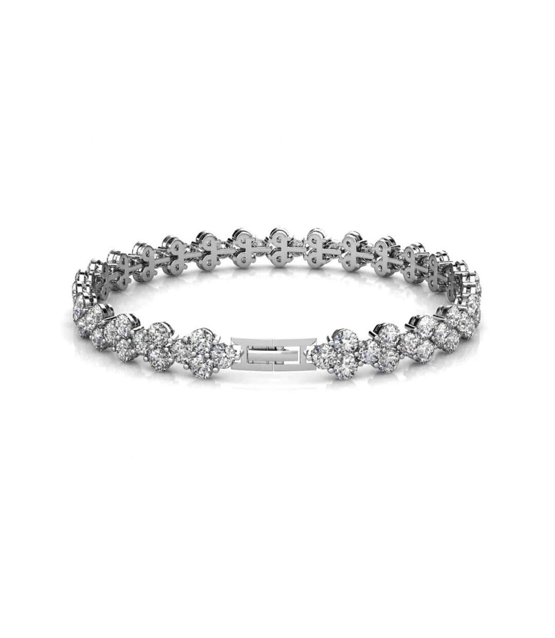 Bracelet Princess, Zircon Blanc-3