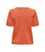 T-shirt Orange Femme JDY Beauty