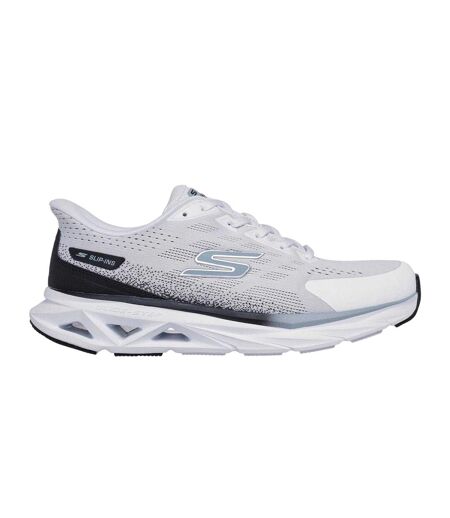 Baskets Glide Step Vortex Homme Blanc Noir Skechers