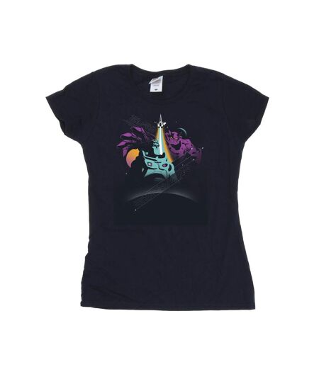 Disney T-Shirt coton Lightyear Buzz et Zurg Femme/Ladies (Bleu marine) - UTBI29073