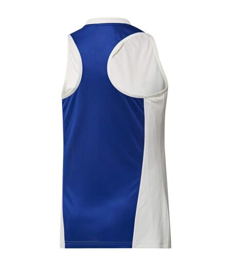 Maillot De Foot Sans Manches Motif/style Fédération Suédoise De Football Femme Blanc Cassé Adidas