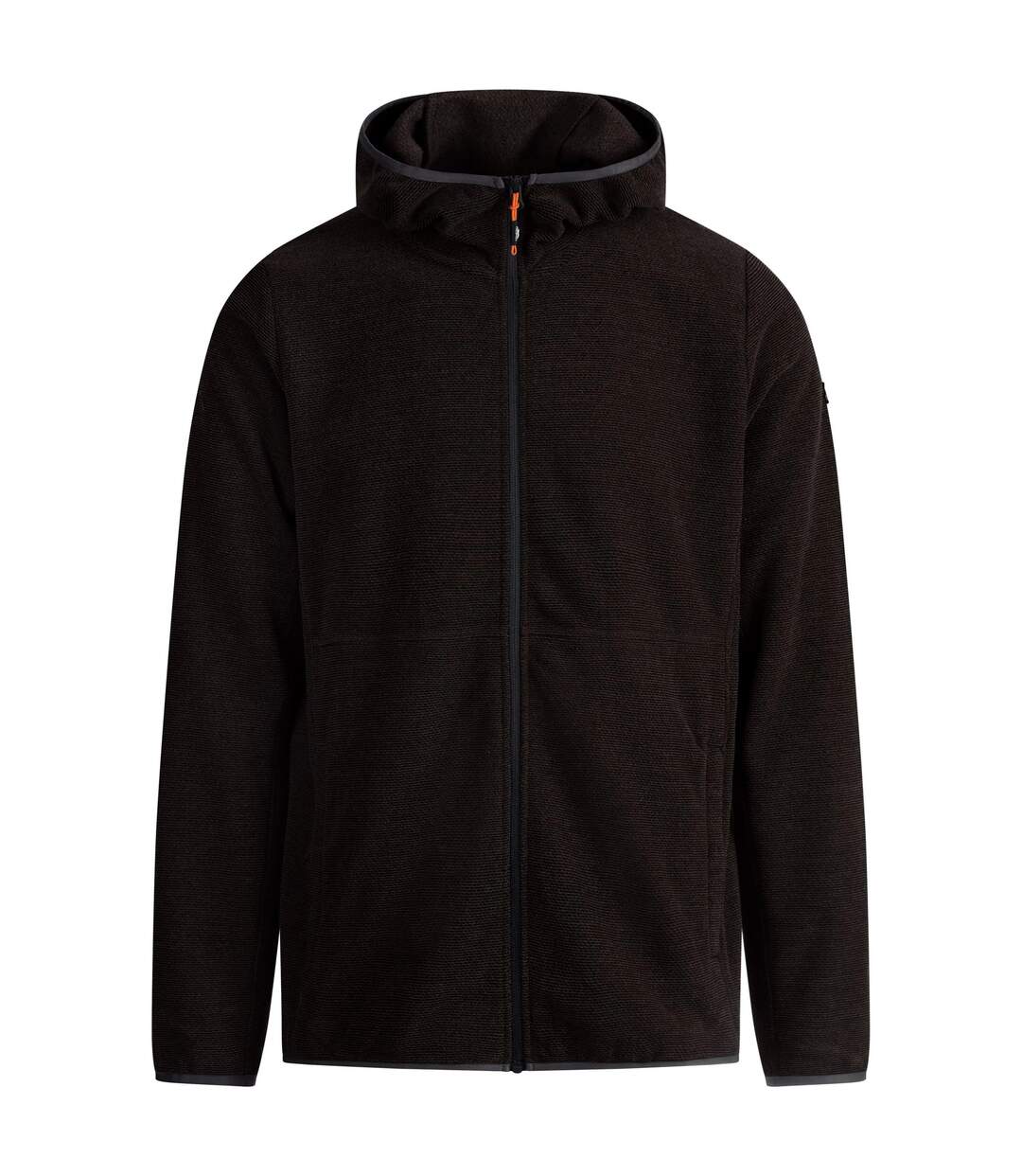 Veste Polaire Unie À Capuche Brian Homme Ton Bleu Indigo Trespass-2