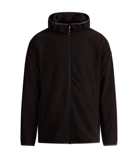 Veste Polaire Unie À Capuche Brian Homme Ton Bleu Indigo Trespass