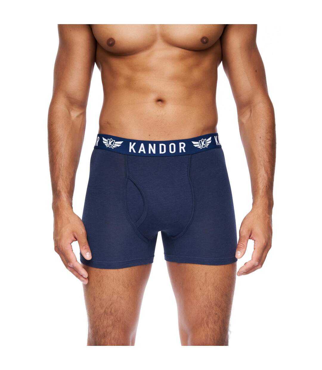 Boxers bambers homme bleu / rouge Kandor