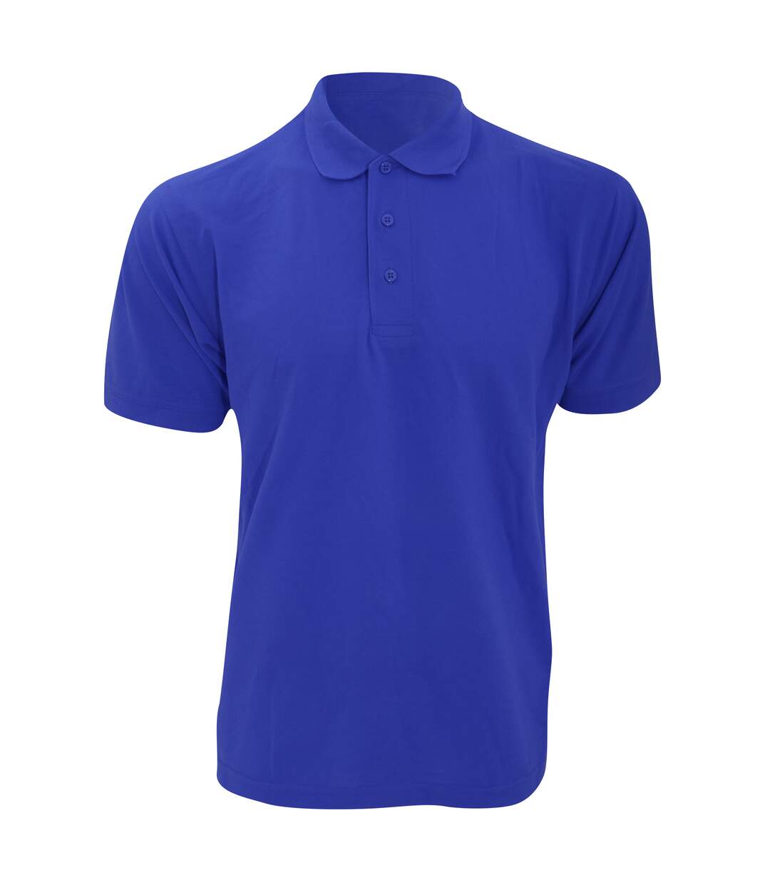 Polo à manches courtes homme bleu roi Kustom Kit