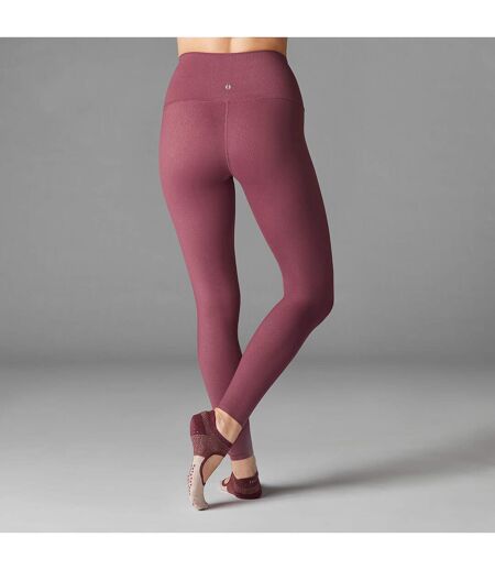 Legging femme pourpre foncé Tavi Noir