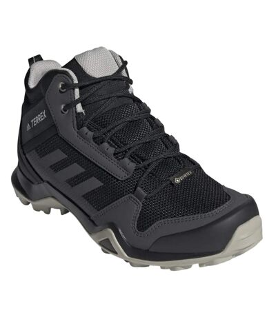 Womens/ladies terrex ax3 mid gore tex hiking shoes black/grey Adidas