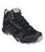 Womens/ladies terrex ax3 mid gore tex hiking shoes black/grey Adidas-1