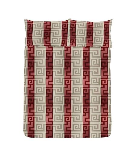 Athena Reversible Duvet Set Red Gold K Collection