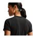 Womens/ladies Chill Knitted Crop T-shirt Black Nike-4