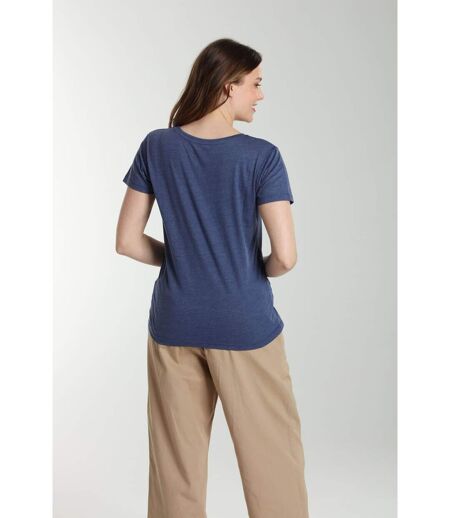 Tee shirt col v manches courtes femme Maddy Twilight  | Gerard Pasquier