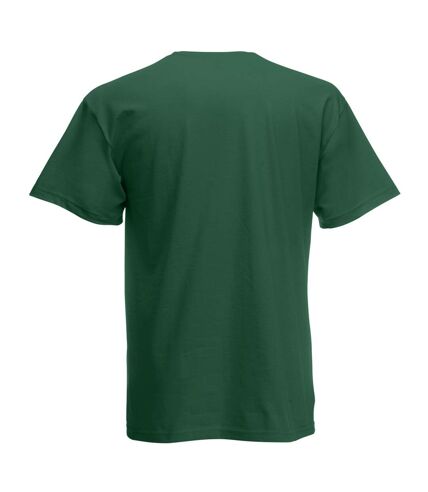 Mens Short Sleeve Casual T-Shirt (Dark Green) - UTBC3904