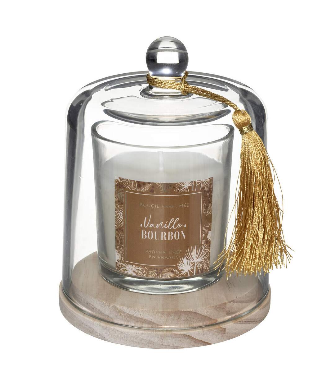 Bougie Parfumée Cloche Loli 130g Vanille Bourbon-1