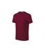 T-shirt Homme Bordeaux Malfini-1