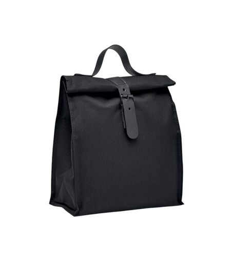 Chill rpet roll top cooler bag one size black MidOcean