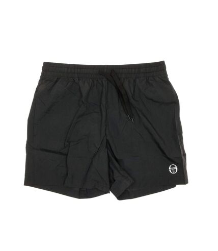 Short De Bain Noir/Blanc Homme Sergio Tacchini Swim - L