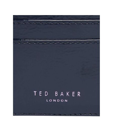 Porte-cartes Motif/style Logo Crink Taille Unique Bleu Marine Ted Baker