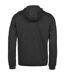 Mens full zip athletic hoodie black Tee Jays