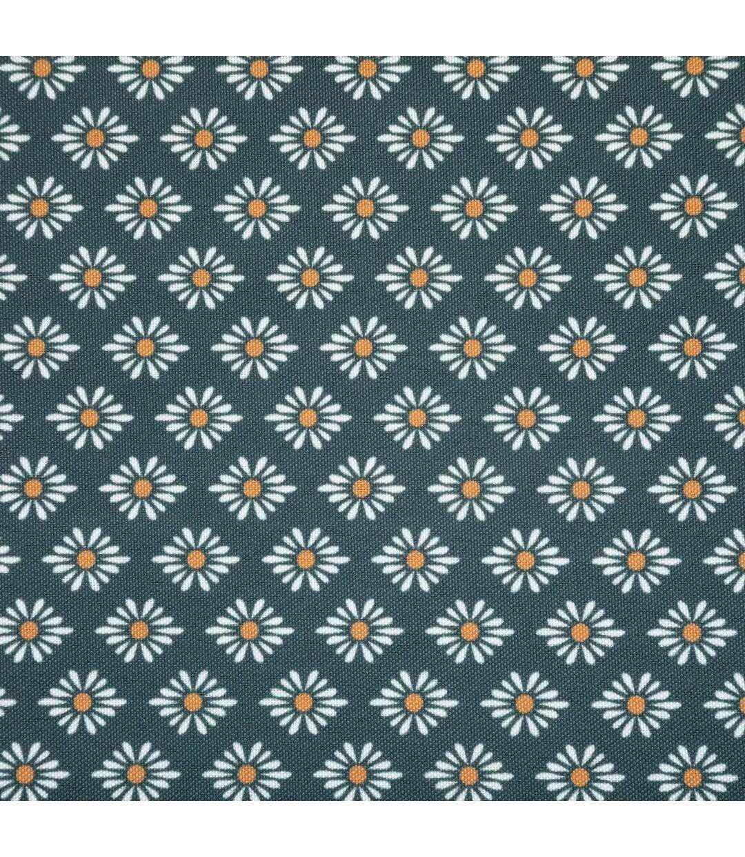 Nappe Antitache Imprimée Alya 180cm Bleu Foncé-2
