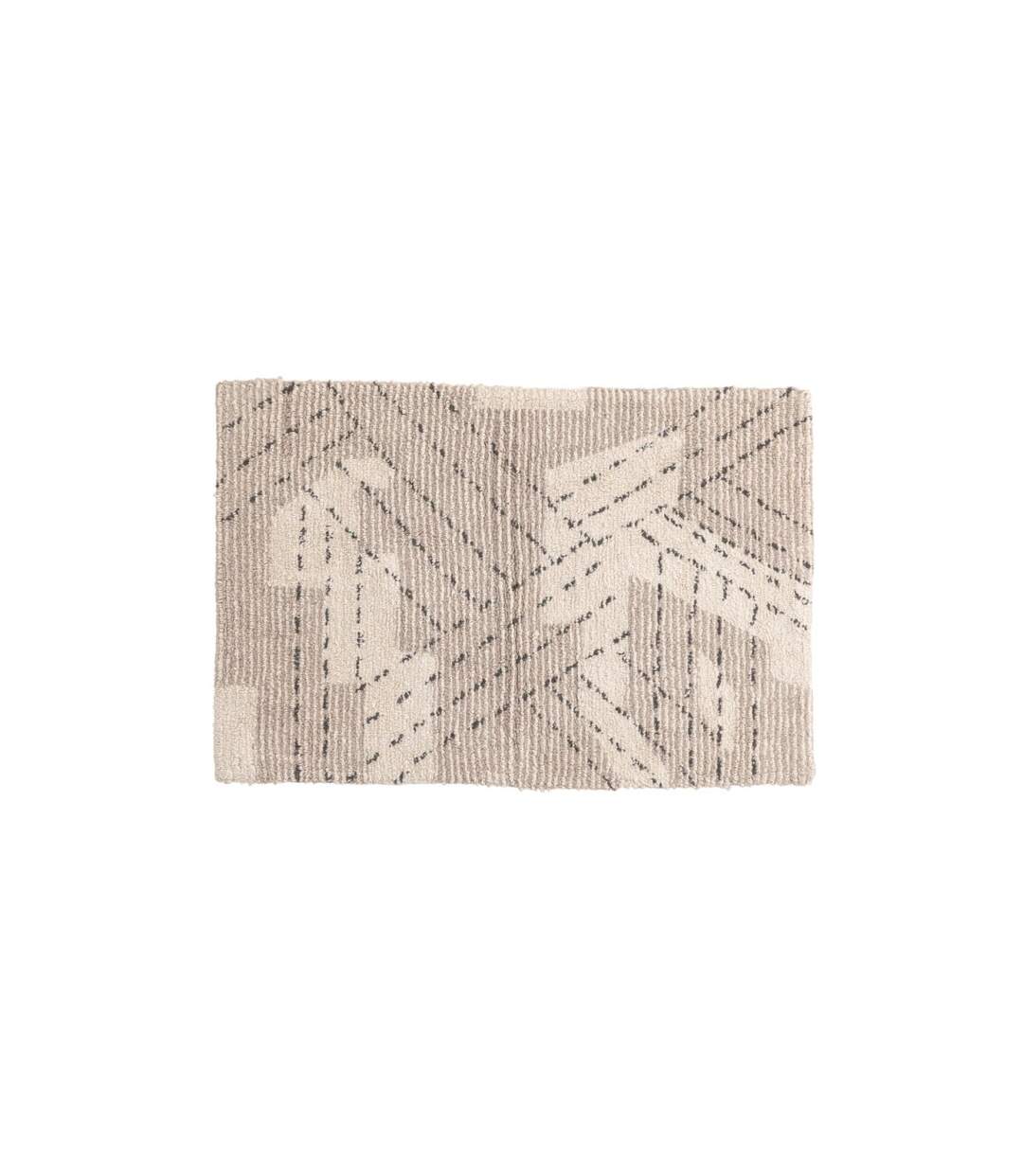 Tapis de Salle de Bain Lorentz 60x90cm Grège-1