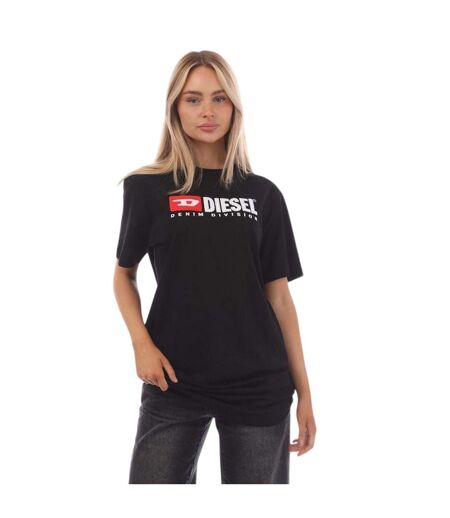 Robe T-shirt Motif/style Imprimé Graphique Femme Noir Imprimé Diesel