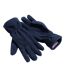 Beechfield Unisex Adult Alpine Suprafleece Winter Gloves (French Navy) (XL)