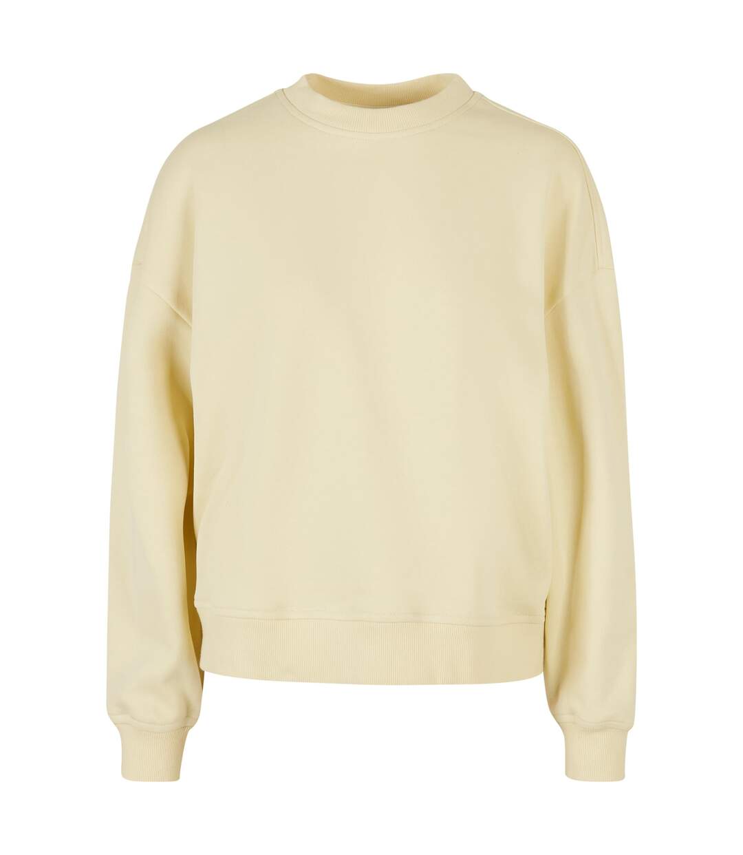 Sweat Femme Jaune Pâle Build Your Brand-1