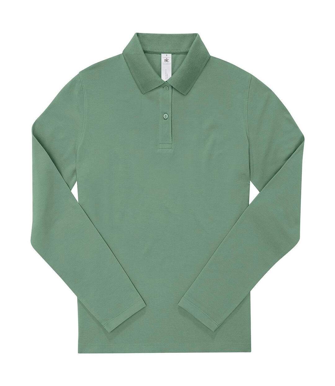 Polo manches longues- Femme - PW464 - vert amalfi