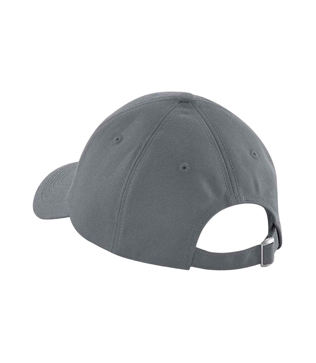 Casquette de baseball authentic adulte gris foncé Beechfield-2