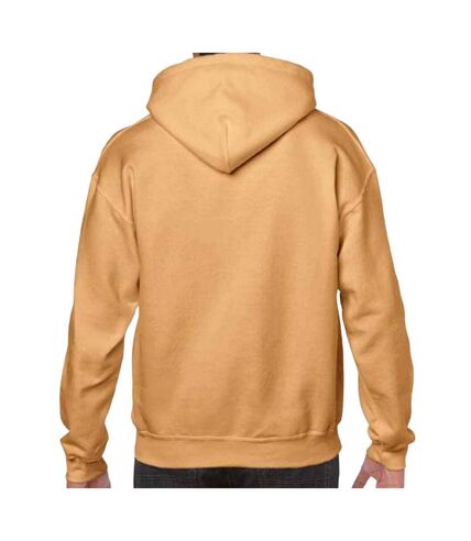 Sweat à capuche homme orange Gildan