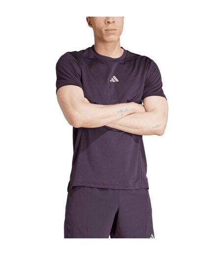 Mens Heat.rdy Technology Training T-shirt Aurora Black Adidas