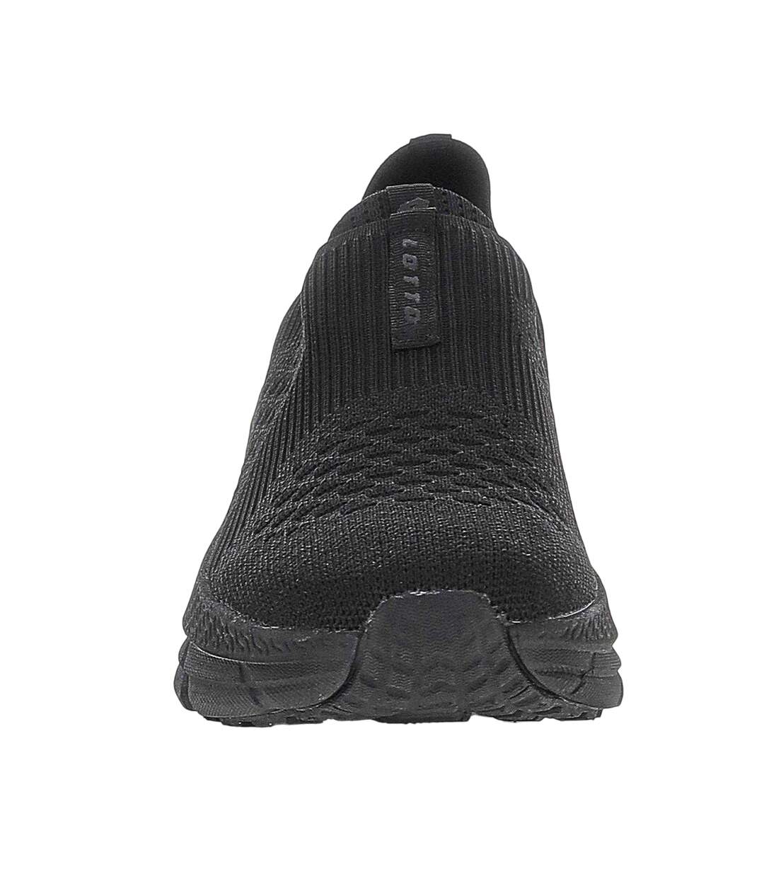 Baskets Italia Run Amf Homme Tout Noir Lotto-4