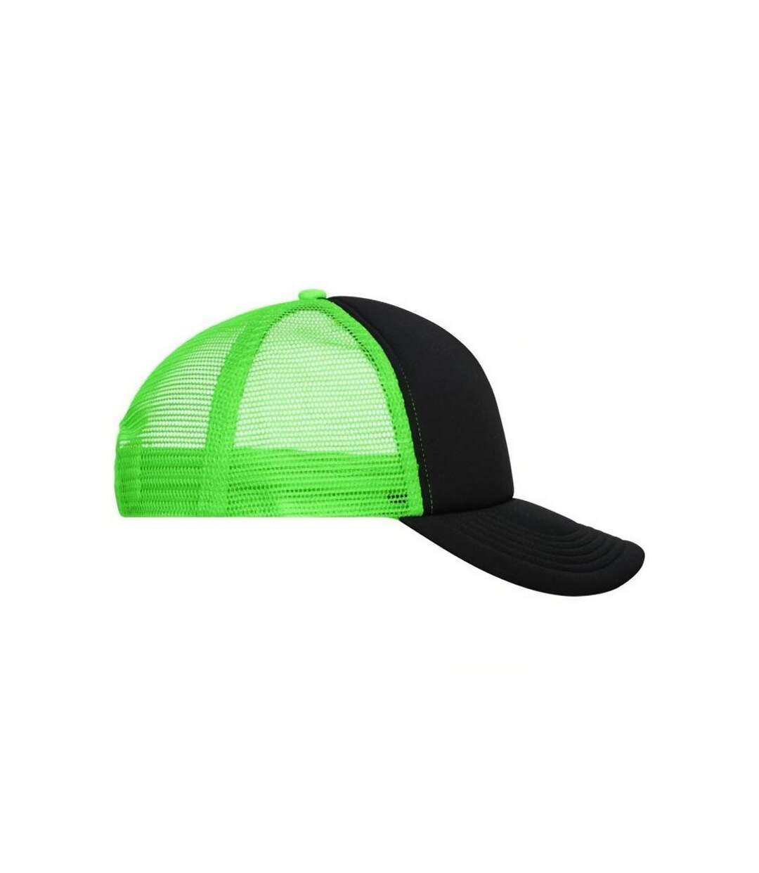 Casquette Trucker Noir Vert Néon Myrtle Beach-4