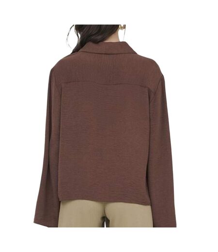 Blouse marron femme jdy eira