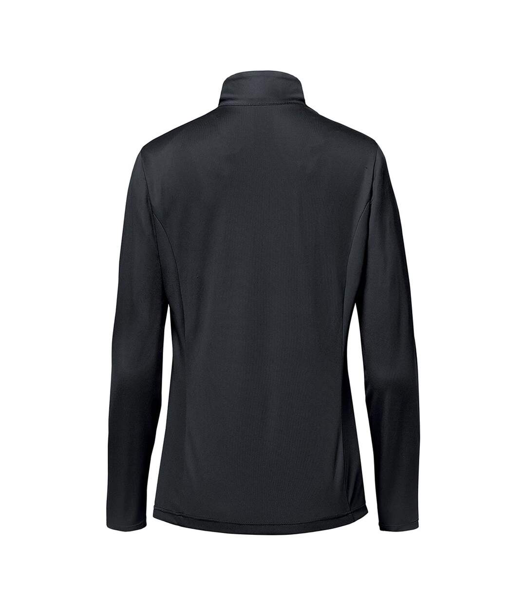 Womens/ladies Monterey Quarter Zip Jumper Black Stormtech-2