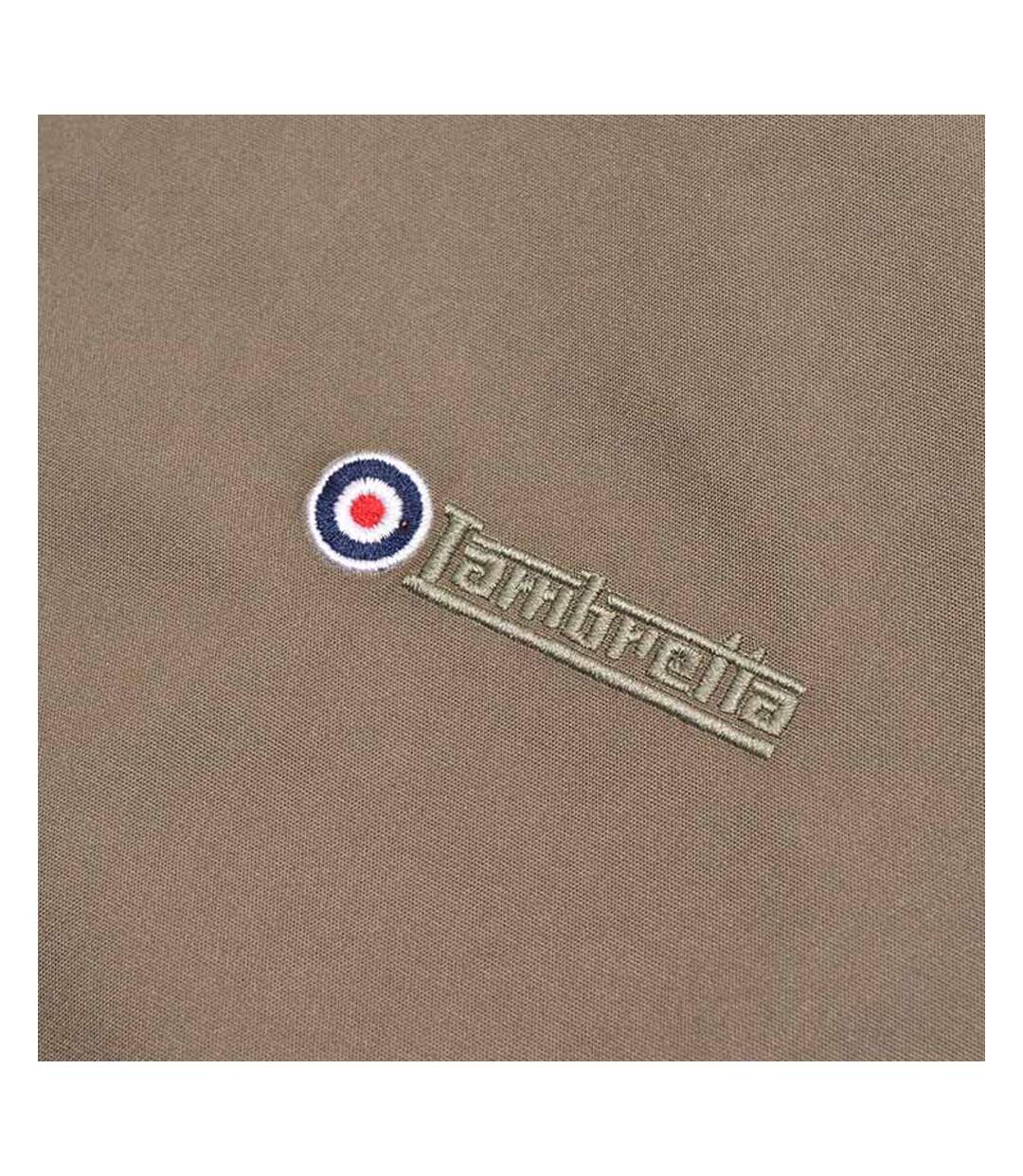 Veste Monkey Homme Vert Kaki Lambretta-3
