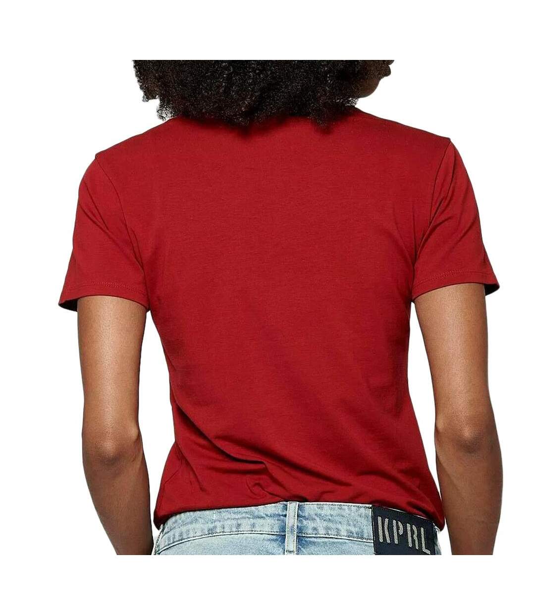 T-shirt Rouge Femme Kaporal SIGNE - L