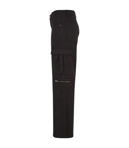 Pantalon À Poches Utility Femme Noir Urban Classics