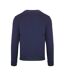 Sweat Motif/style Lettrage Homme Bleu Marine Aquascutum-2