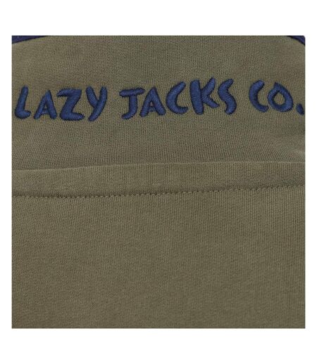 Sweat Femme Vert Kaki Lazy Jacks