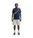 Mens Swoosh Graphic Print T-shirt Navy Nike-1