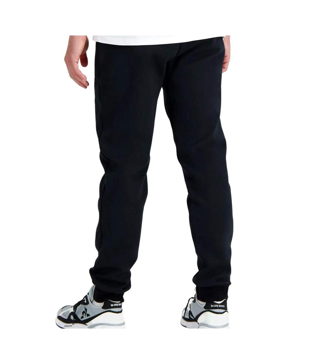 Jogging noir homme le coq sportif regular-2