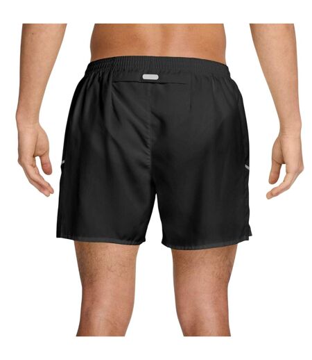 Mens Challenger Reflective Running Shorts Black Nike