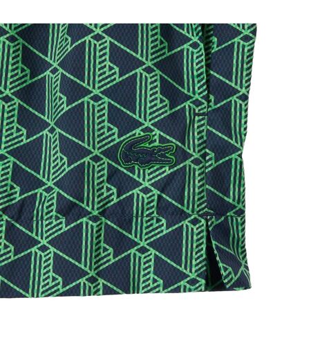 Short Femme Vert Bleu Lacoste