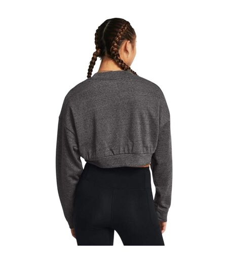 Sweat Court Rival Femme Gris Under Armour
