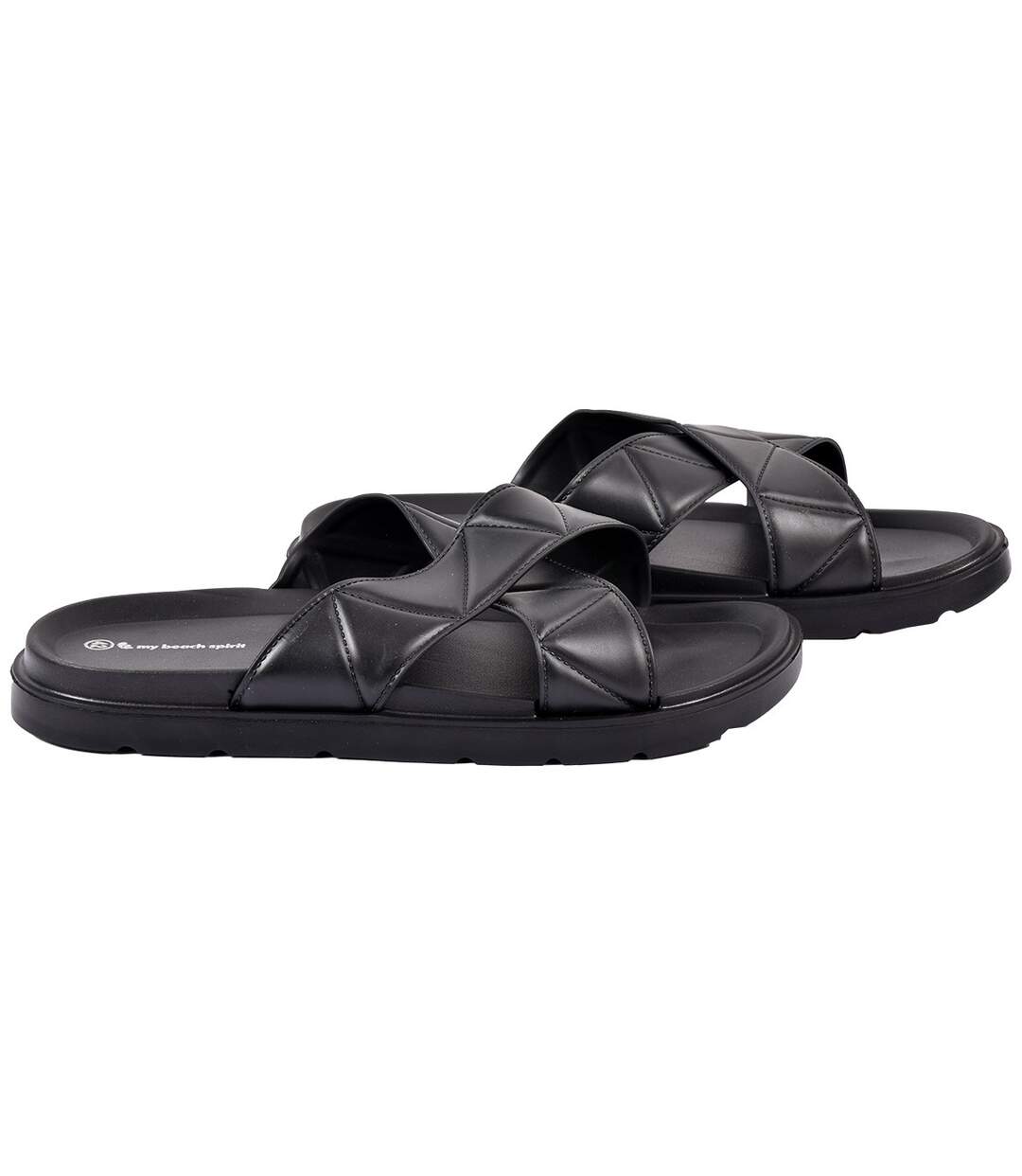 Sandales Mules CROISEE MBS01690 NOIR-2