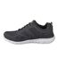 Baskets Burns Agoura Homme Gris Charbon Gris Argent Skechers-2