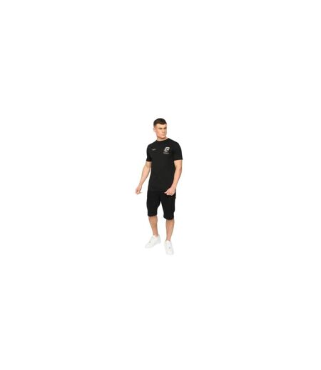 T-shirt Morville Homme Noir Crosshatch