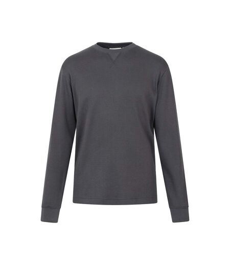 Sweat Manches Longues Motif/style Texturé Tillsbury Homme Charbon Mountain Warehouse