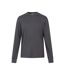 Sweat Manches Longues Motif/style Texturé Tillsbury Homme Charbon Mountain Warehouse-1